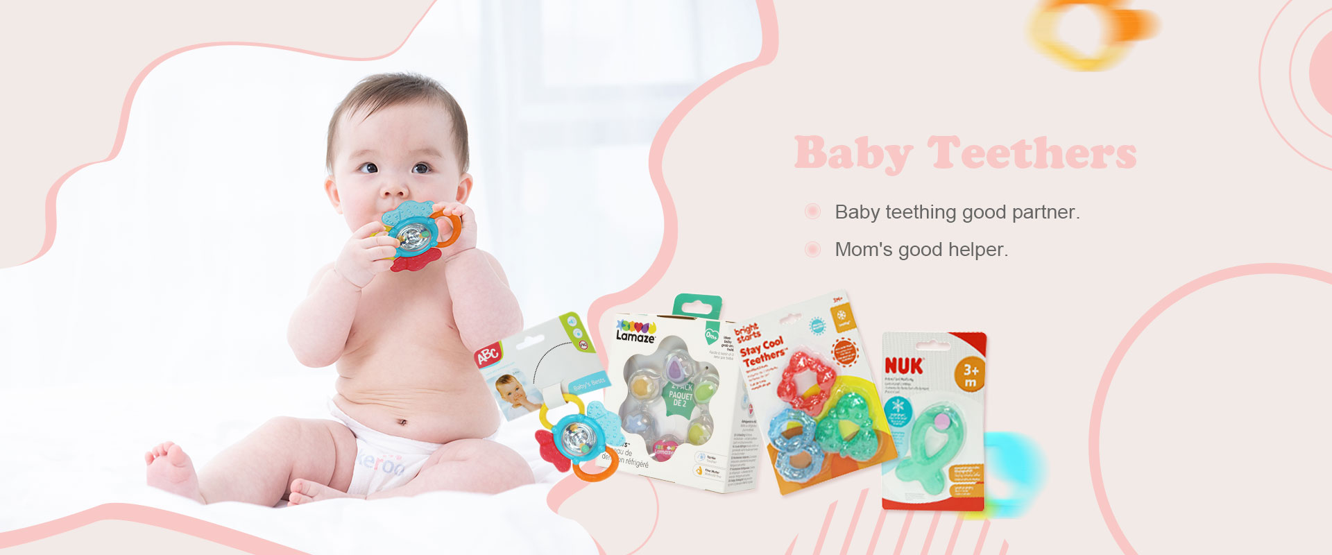 Producator de teethers pentru bebelusi